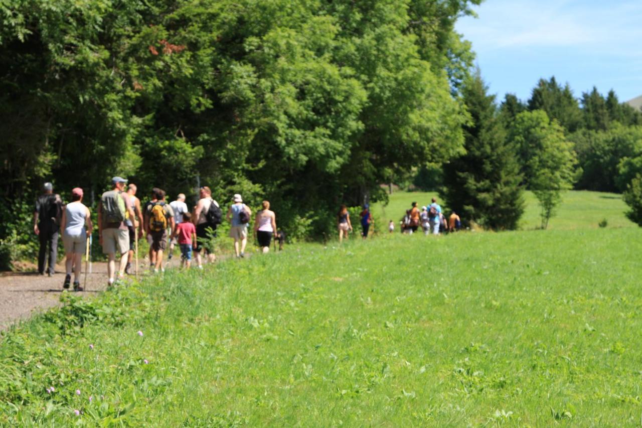 Camping Les Vernieres La Bourboule Sancy Екстериор снимка