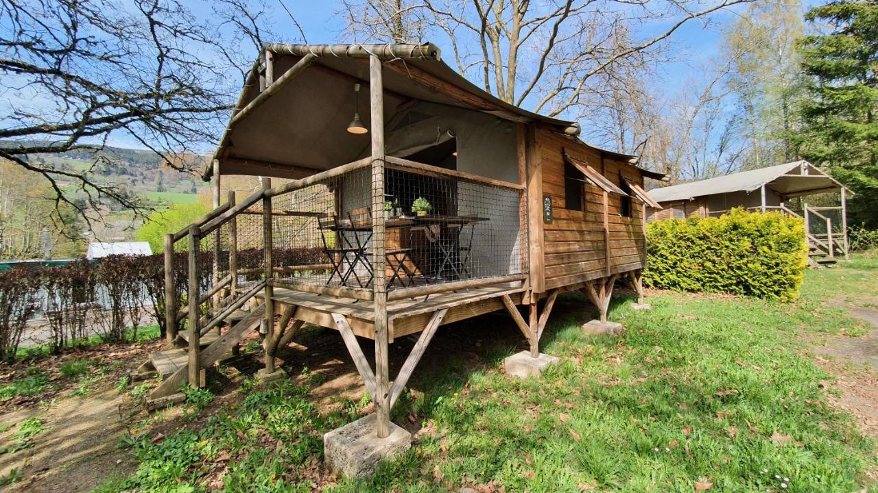 Camping Les Vernieres La Bourboule Sancy Екстериор снимка